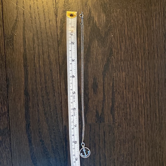 Tiffany & Co Anchor charm and chain. - Picture 7 of 12